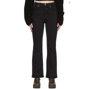 Levi’s ribcage bootcut jeans